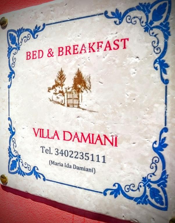 B&B Villa Damiani Бриндизи-ди-Монтанья Экстерьер фото